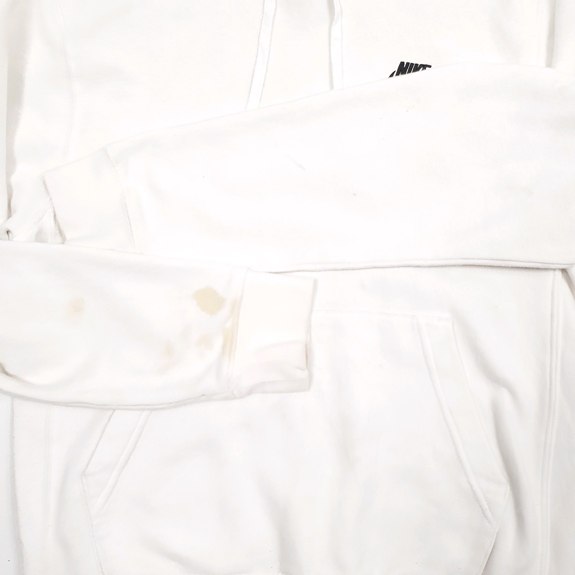 Mens White Nike  Hoodie Jumper