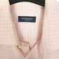 Mens Pink Burberry London Short Sleeve Shirt