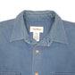 Mens Blue Eddie Bauer Vintage 90s Chamois Overshirt Shacket Long Sleeve Shirt