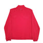 Mens Red Tommy Hilfiger Golf Quarter Zip Jumper