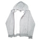 Mens Grey Puma Hoodie Full Zip Jumper