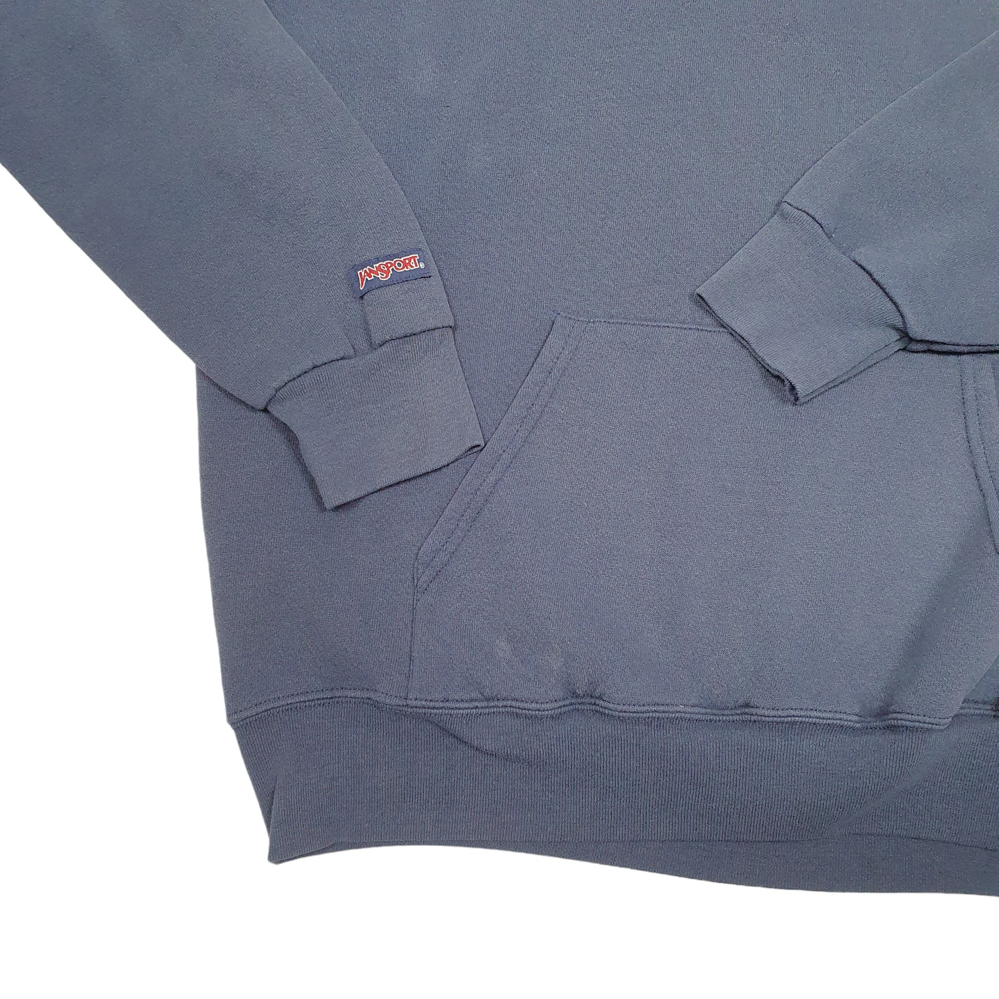 Mens Navy Jansport Georgetown Law College USA Vintage Made In USA Hoodie Jumper