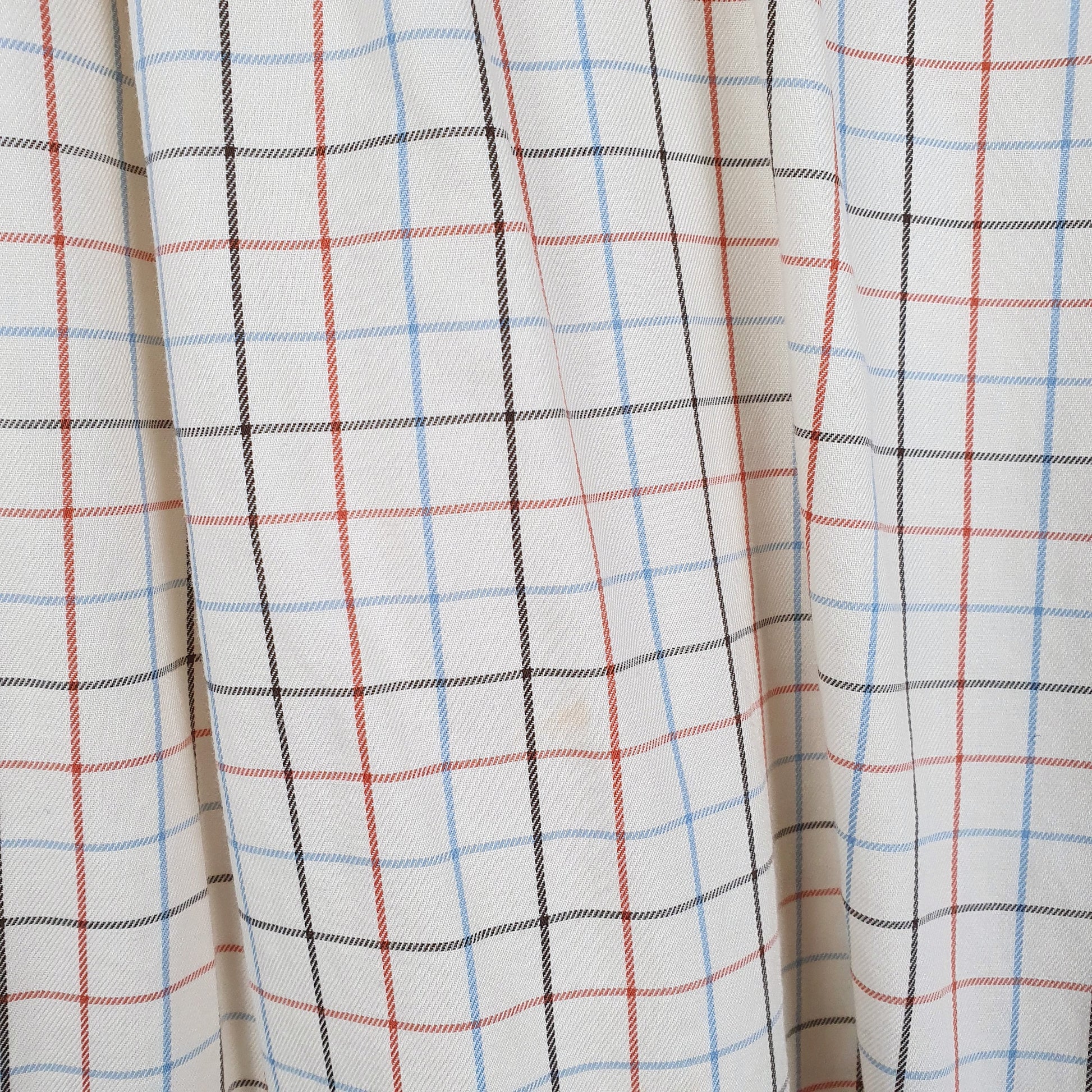 Mens Cream L.L.Bean  Long Sleeve Shirt