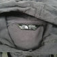 Mens Grey The North Face Hooded Snap Button Long Sleeve T Shirt