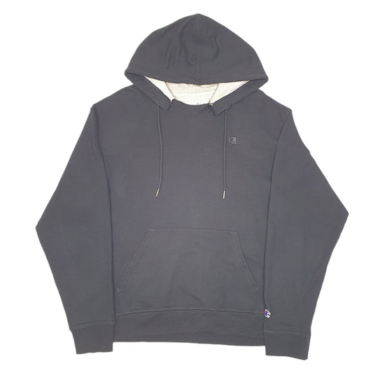 Mens Black Champion  Hoodie Jumper