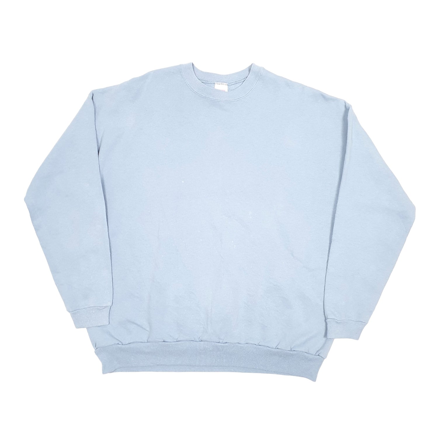 Womens Blue Hanes Her Way Vintage 90s Crewneck Jumper