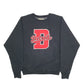 Mens Black Steve And Barrys Detroit Spellout Crewneck Jumper