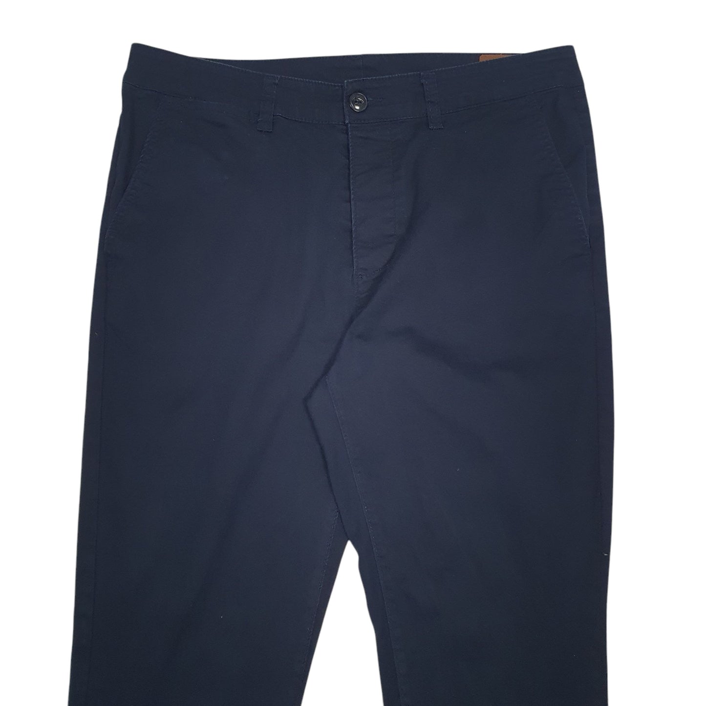 Mens Navy Asos  Chino Trousers