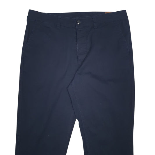 Mens Navy Asos  Chino Trousers