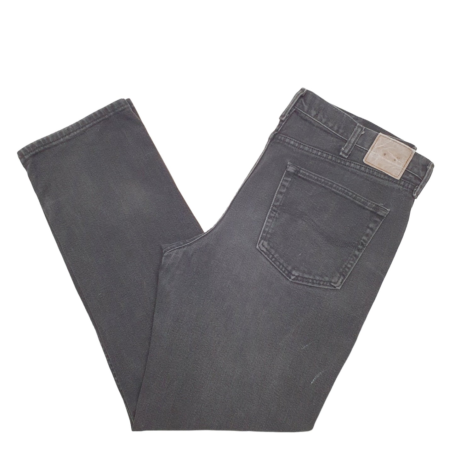 Mens Black Lee  Casual JeansW36 L34