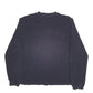 Womens Black Fila Spellout Crewneck Jumper