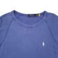 Mens Blue Polo Ralph Lauren Lightweight Crewneck Jumper