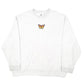 Womens Grey Adidas Butterfly Crewneck Jumper