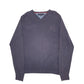 Mens Navy Tommy Hilfiger Knit Crewneck Jumper