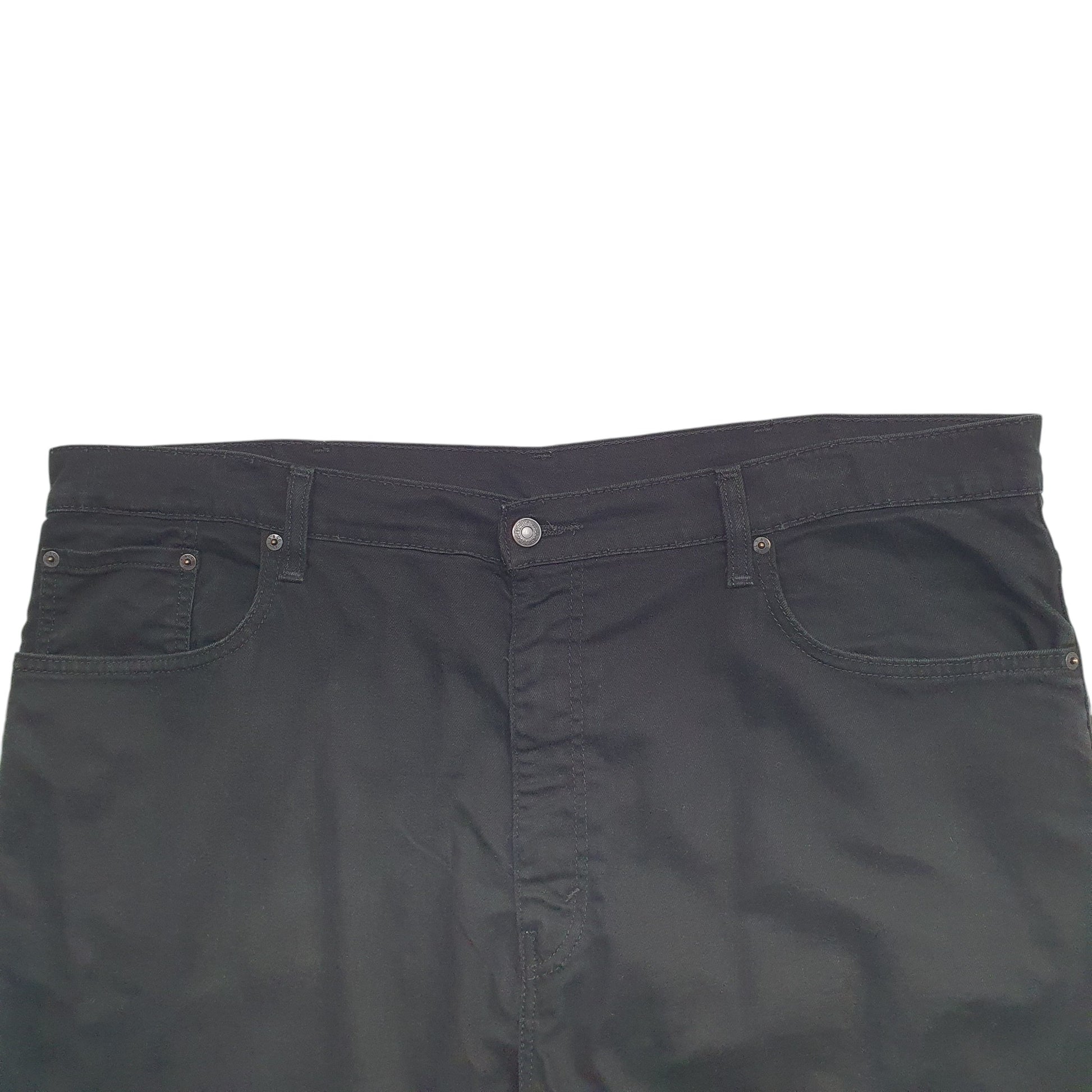 Mens Black Levis 569 Chino Shorts