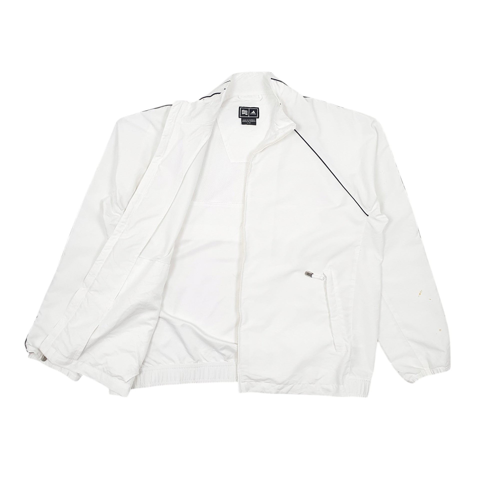 Womens White Adidas Climaproof  Coat