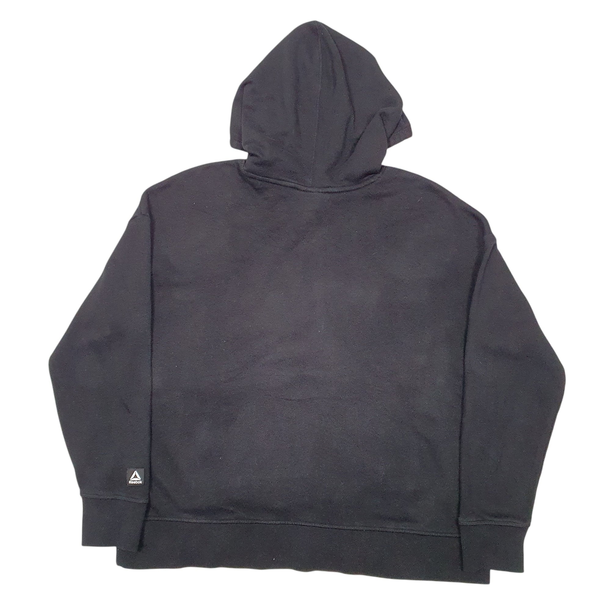 Womens Black Reebok  Hoodie Jumper