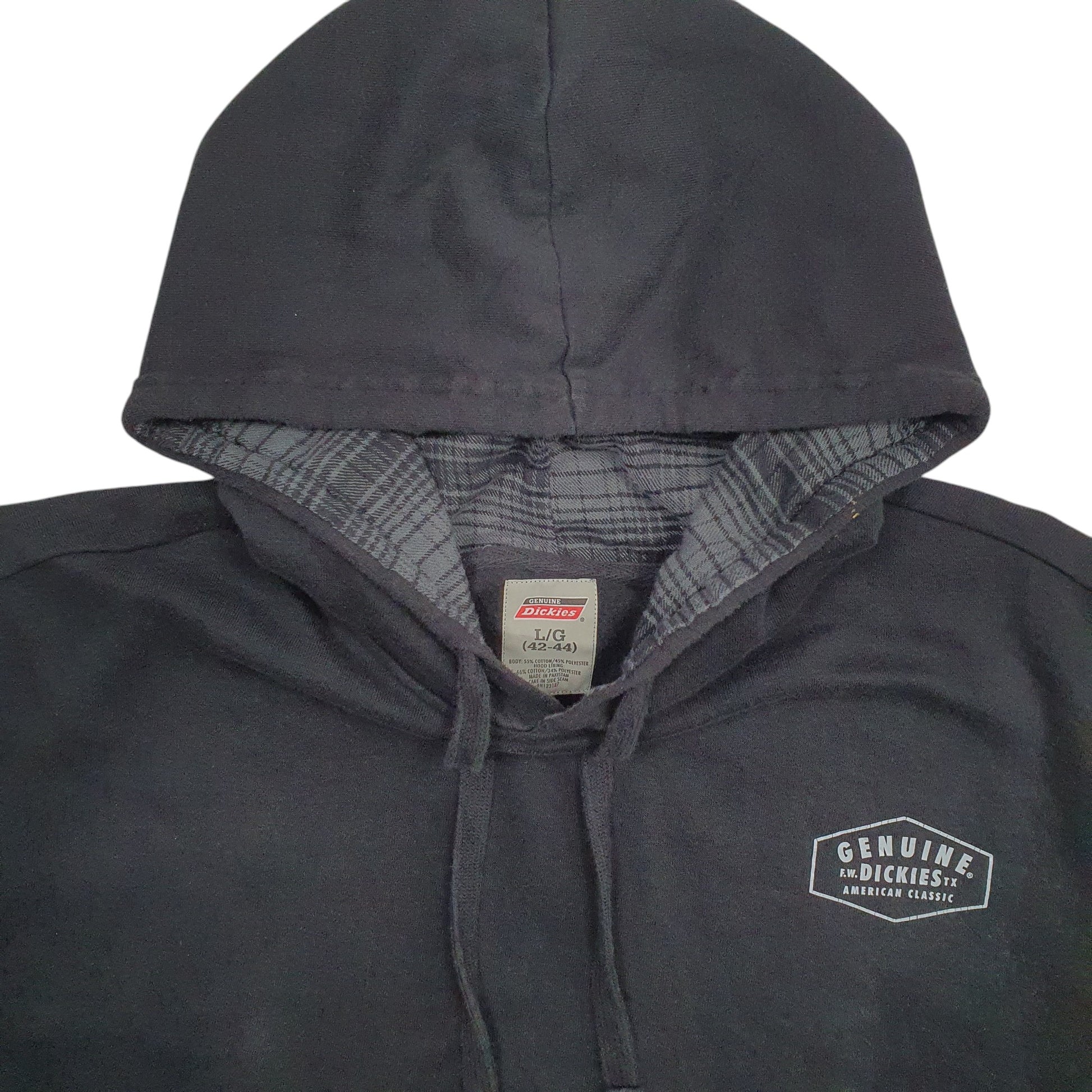 Mens Black Dickies  Hoodie Jumper
