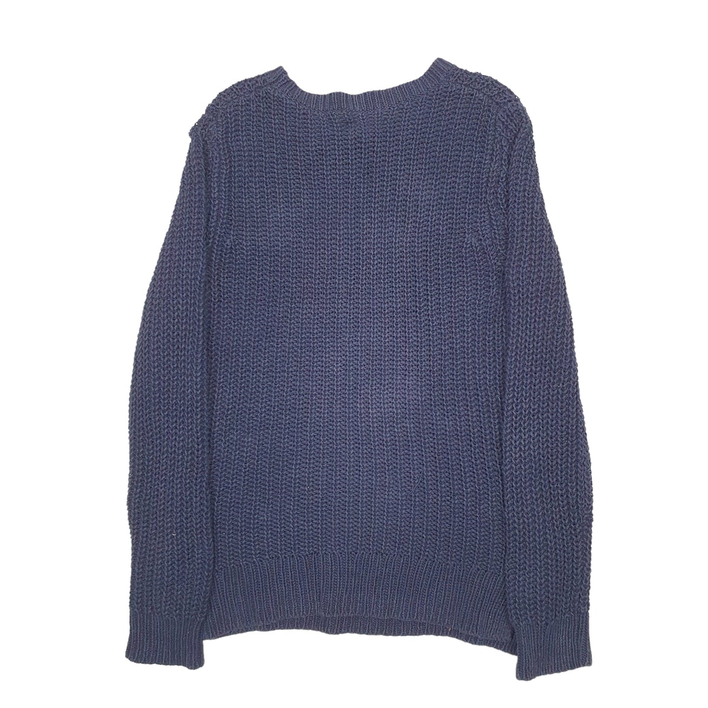 Womens Blue Nautica Knit Crewneck Jumper