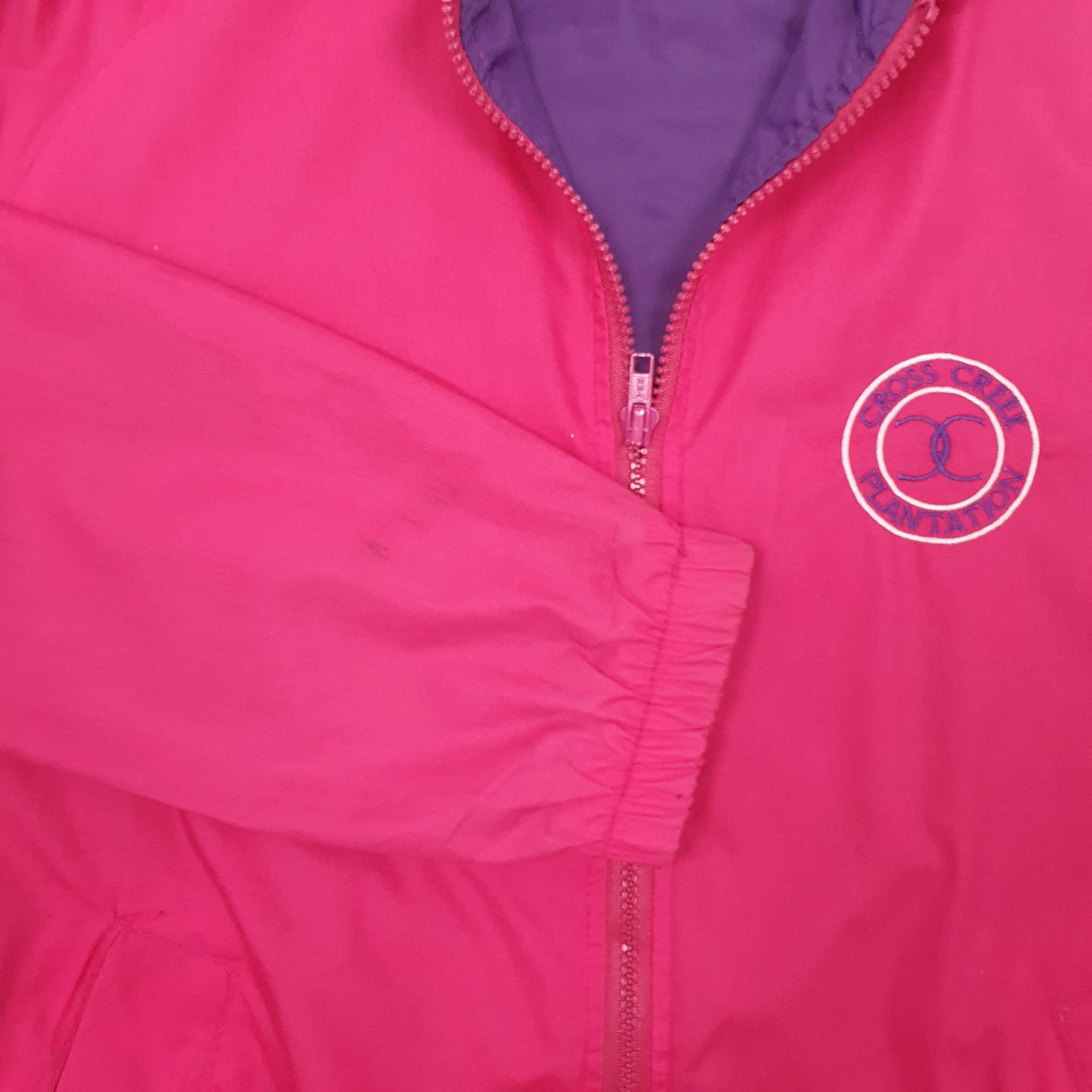 Womens Pink Duckster Vintage Made In USA  Coat