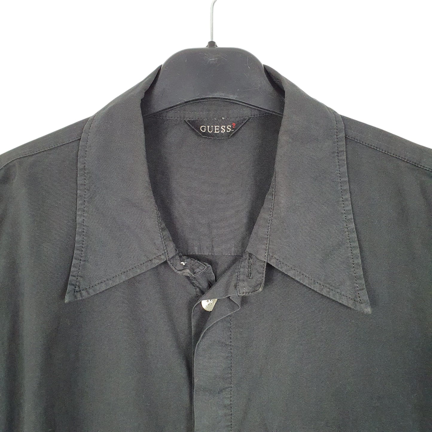 Mens Black Guess ? Long Sleeve Shirt
