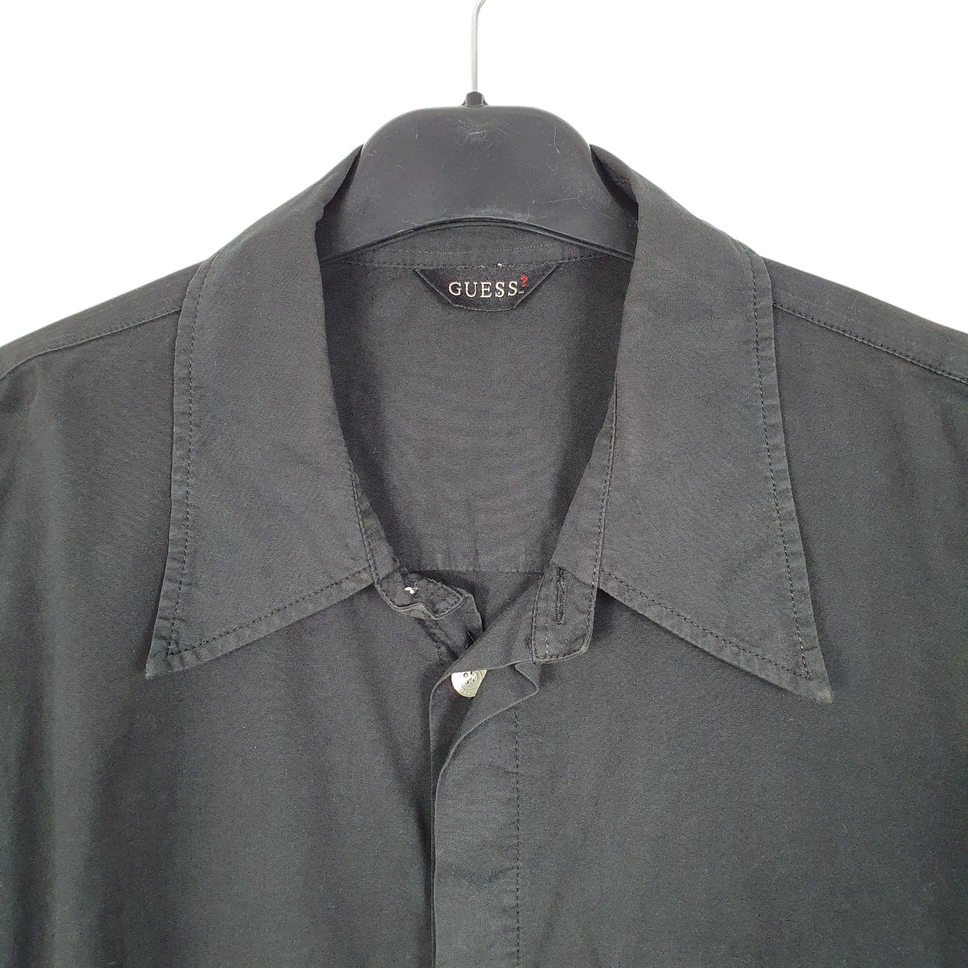 Mens Black Guess ? Long Sleeve Shirt