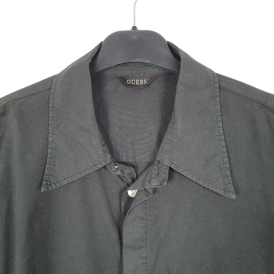 Mens Black Guess ? Long Sleeve Shirt