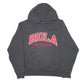Mens Black Jansport Biola University USA Spellout Hoodie Jumper