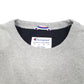 Mens Grey Champion Spellout Crewneck Jumper