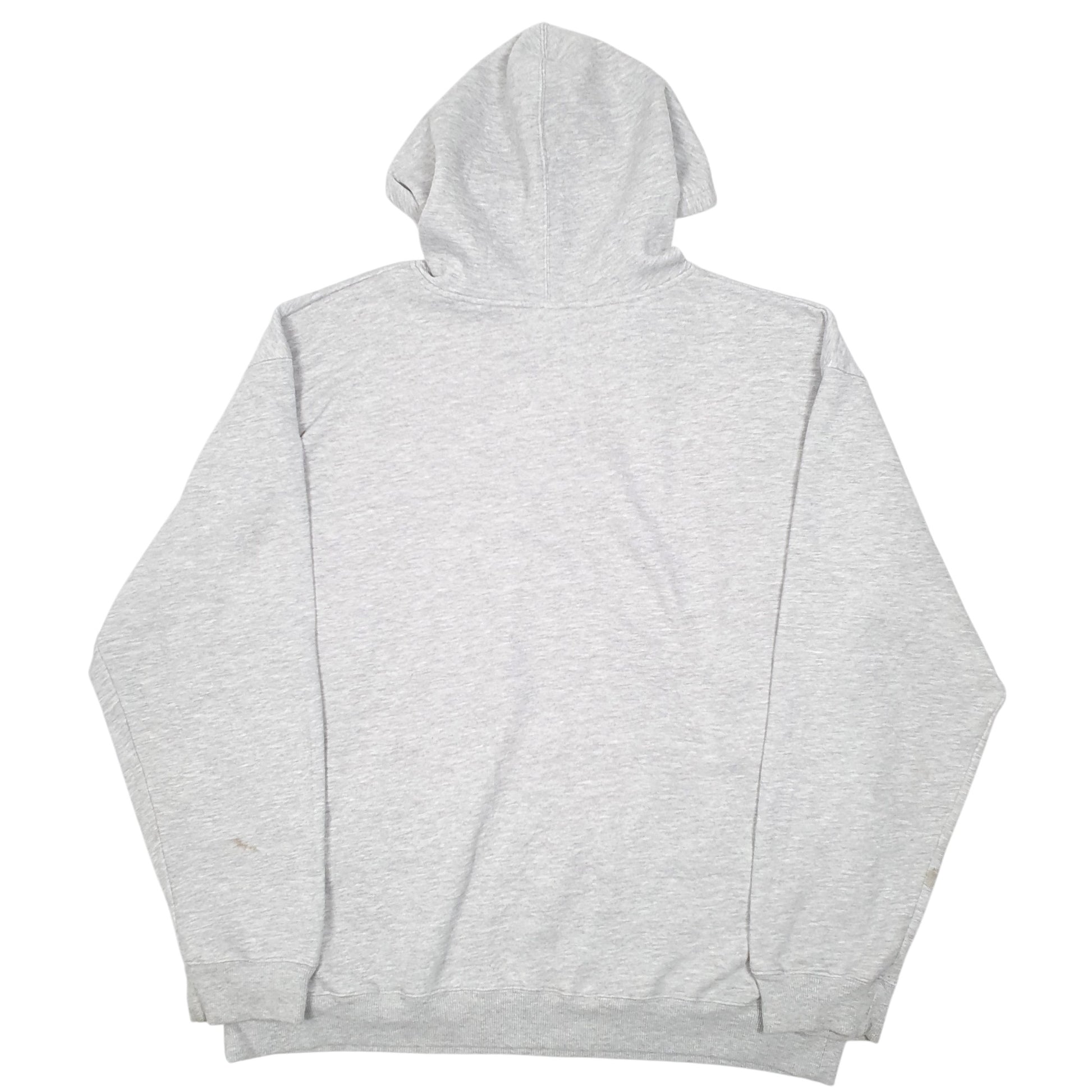 Mens Grey Adidas Spellout Hoodie Jumper