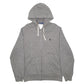 Mens Grey Ralph Lauren Hooded Full Zip Hoodie Jumper