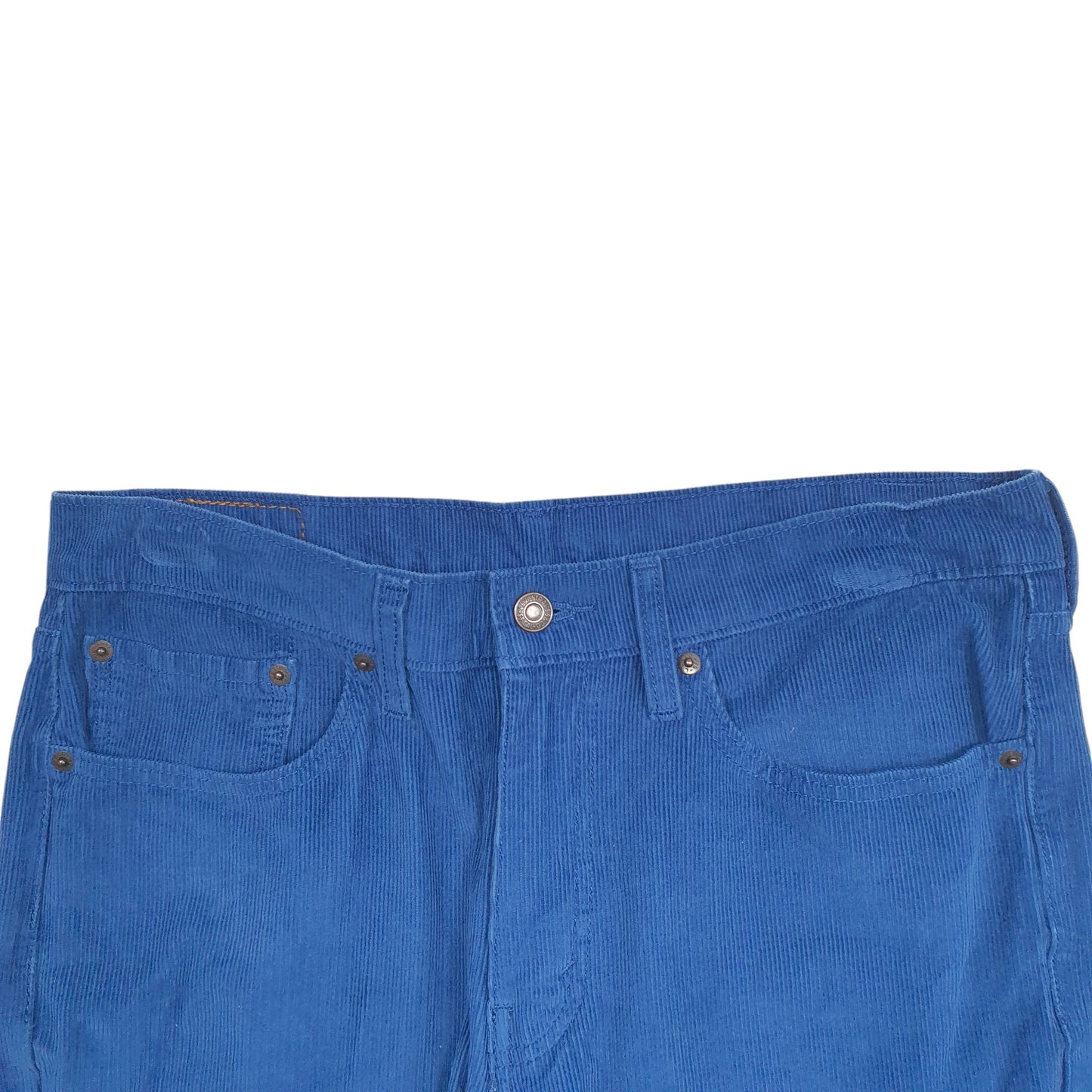 Mens Blue Levis  Corduroy Trousers