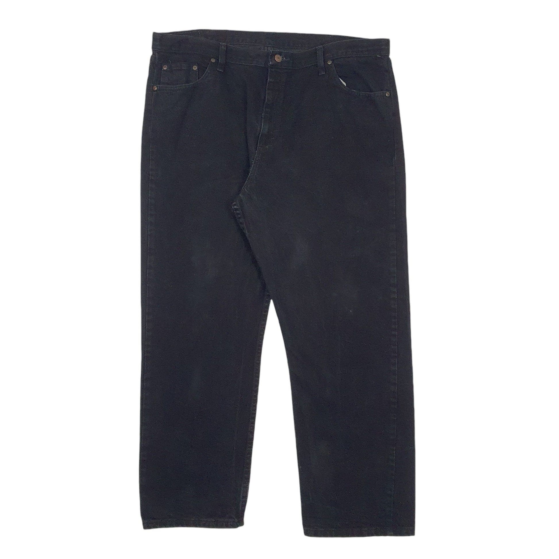 Mens Black Wrangler  Casual JeansW40 L30