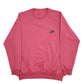 Womens Pink Nike  Crewneck Jumper