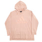 Mens Peach Adidas Spellout Hoodie Jumper