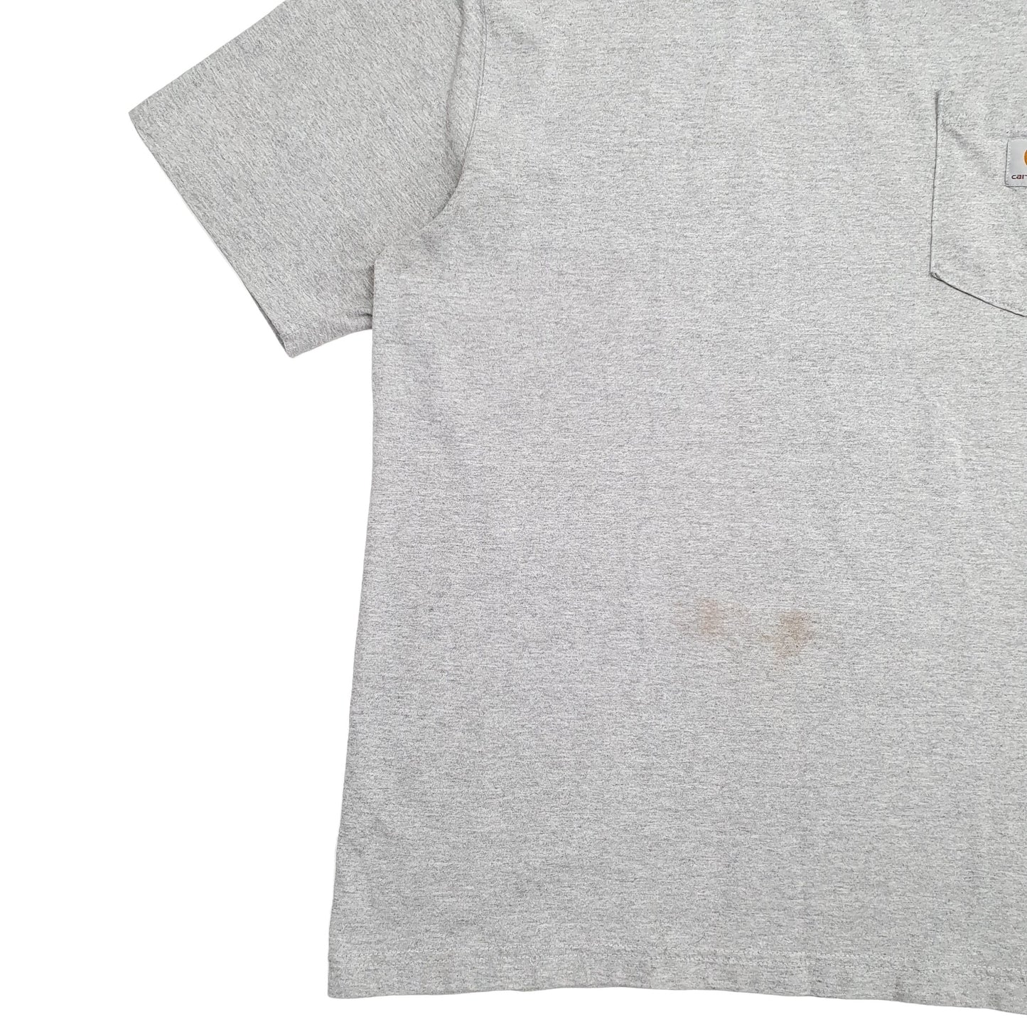Mens Grey Carhartt  Short Sleeve T Shirt