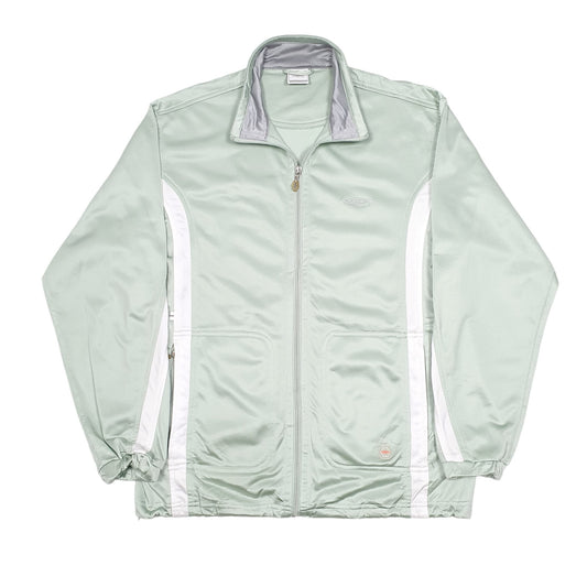 Mens Green Umbro Track Top Active Full Zip Jumper