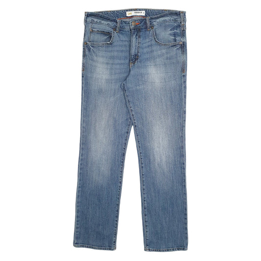 Mens Blue Lee Modern Series Straight JeansW34 L32