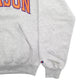 Womens Grey Champion Clemson University Spellout Hoodie Jumper