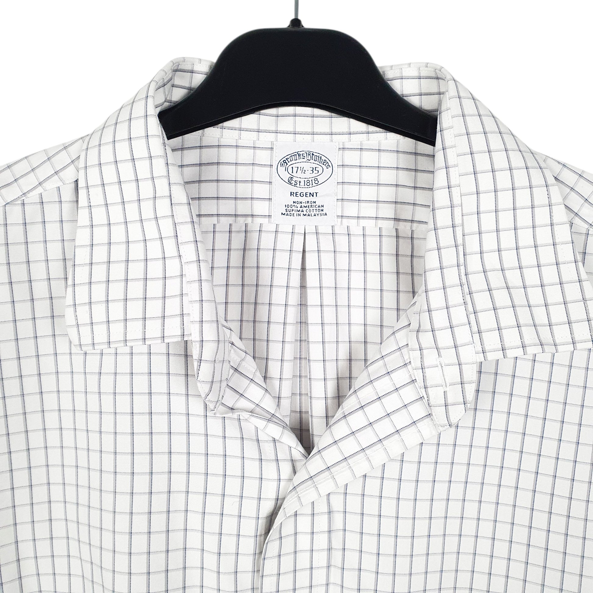 Mens White Brooks Brothers Regent Long Sleeve Shirt