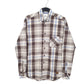 Mens Brown Kronstadt  Long Sleeve Shirt