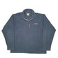 Mens Navy Jack Wolfskin Nanuk Quarter Zip Jumper
