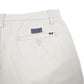 Mens Beige Nautica Classic Fit Double Pleated Chino Shorts