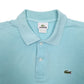 Mens Blue Lacoste  Short Sleeve Polo Shirt