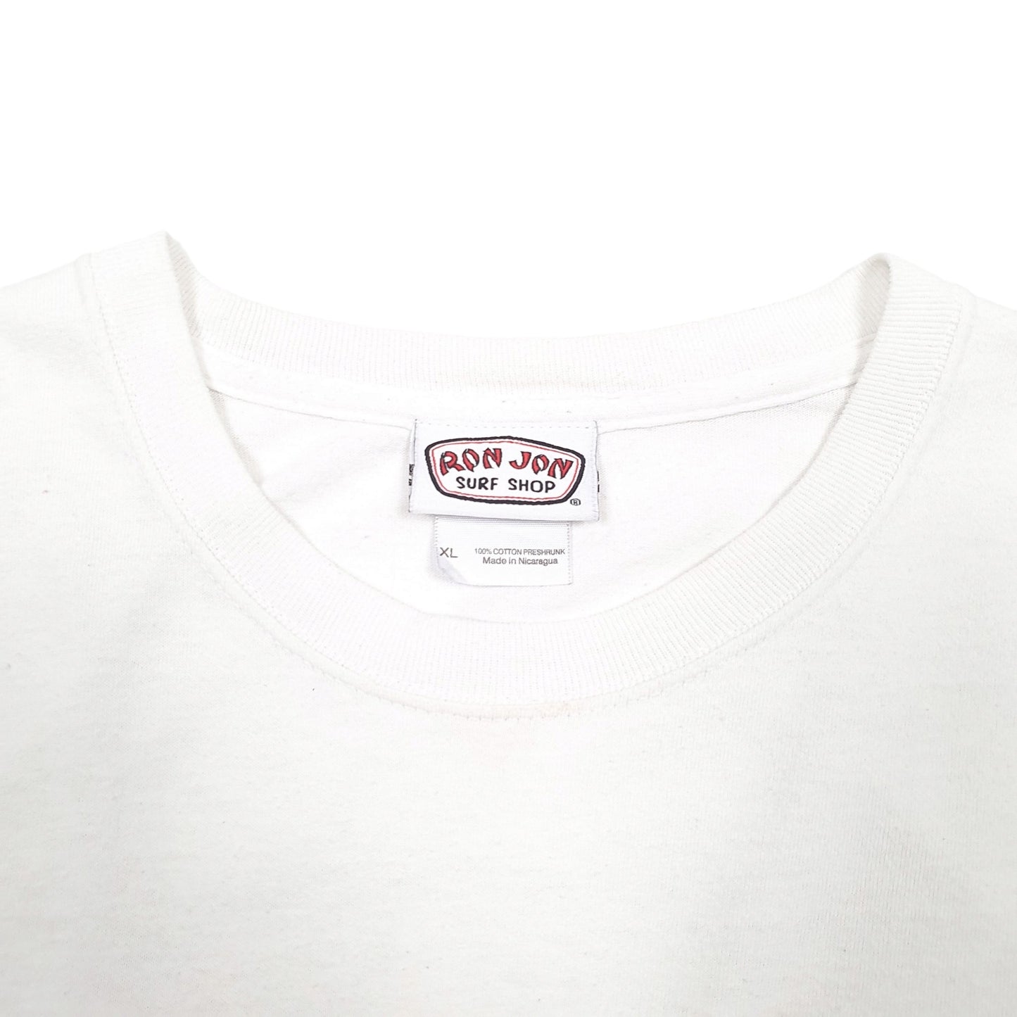 Mens White Ron Jon Surf Shop  Short Sleeve T Shirt
