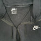 Mens Black Nike Quarter Zip Pullover Hoodie Jumper