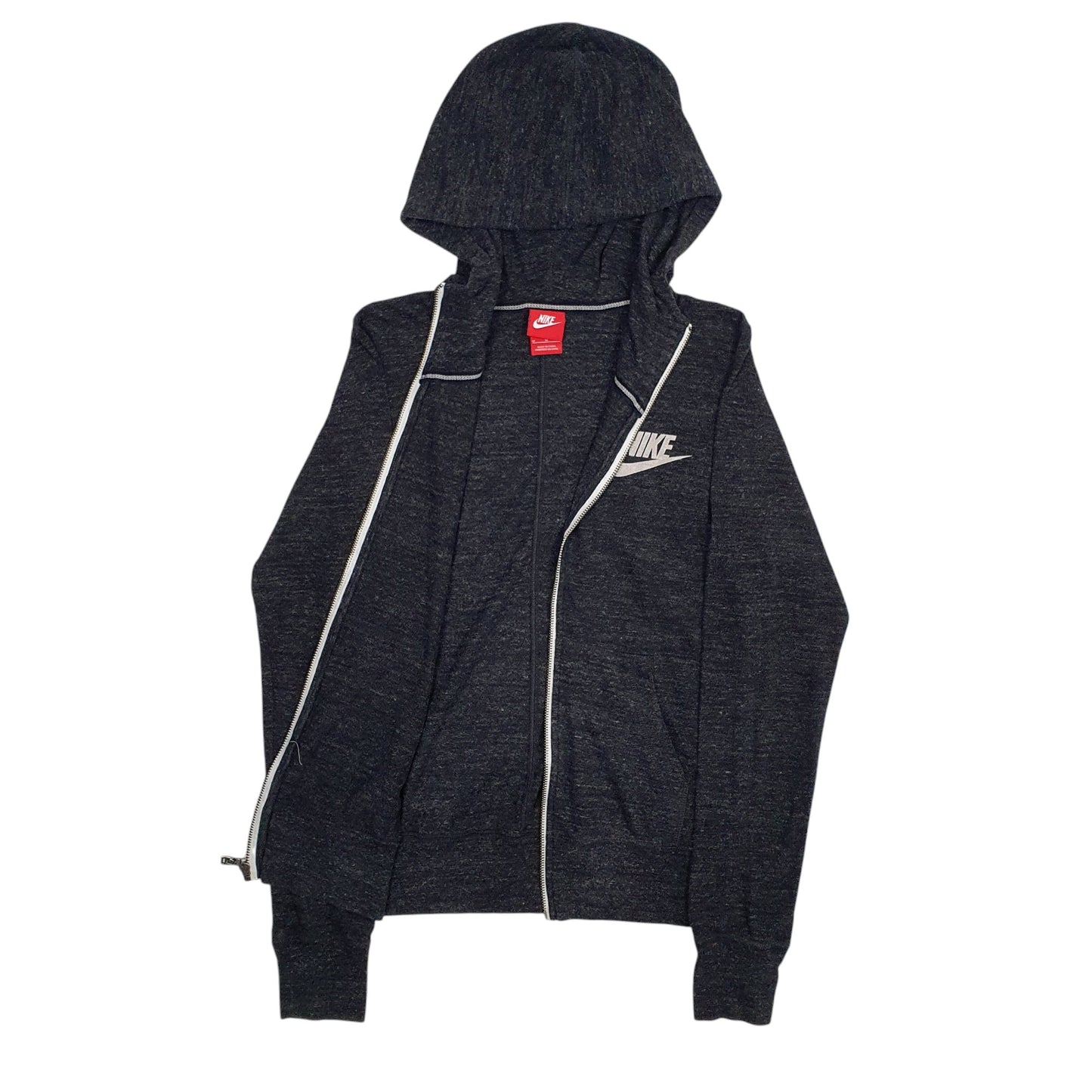 Womens Grey Nike  Full Zip Jumper