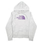 Womens Grey The North Face Spellout Hoodie Jumper