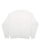 Mens White Fruit Of The Loom Florida Made In USA Crewneck Jumper