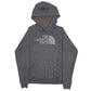 Womens Grey The North Face Spellout Hoodie Jumper